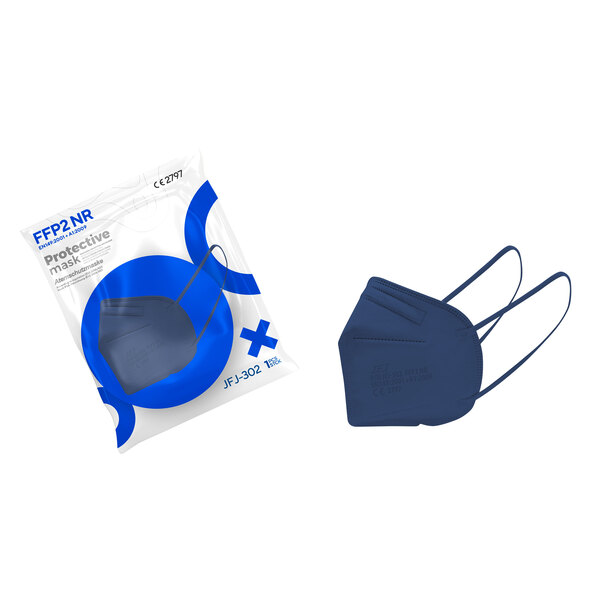 FFP2 Maske blau, 25er-Packung