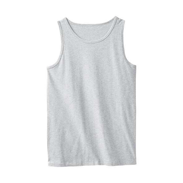 Tanktops, weiß/schwarz/grau, M, 3er Set