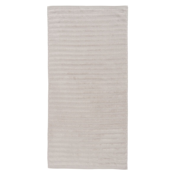 Handtuch Hoch/Tief, 2 x 2er Set, grau