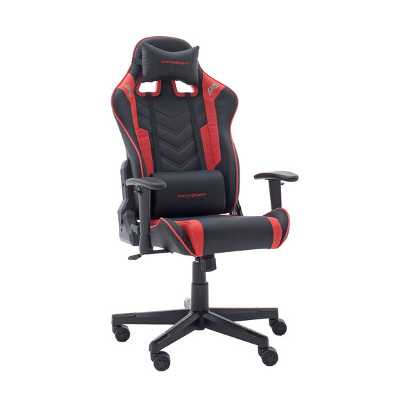 Gaming-Stuhl Chefsessel, schwarz-rot