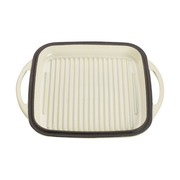 Universalbräter mit Deckel, creme