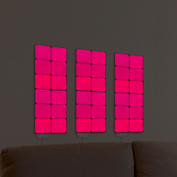 LED-Magic-Panel, 12er-Set