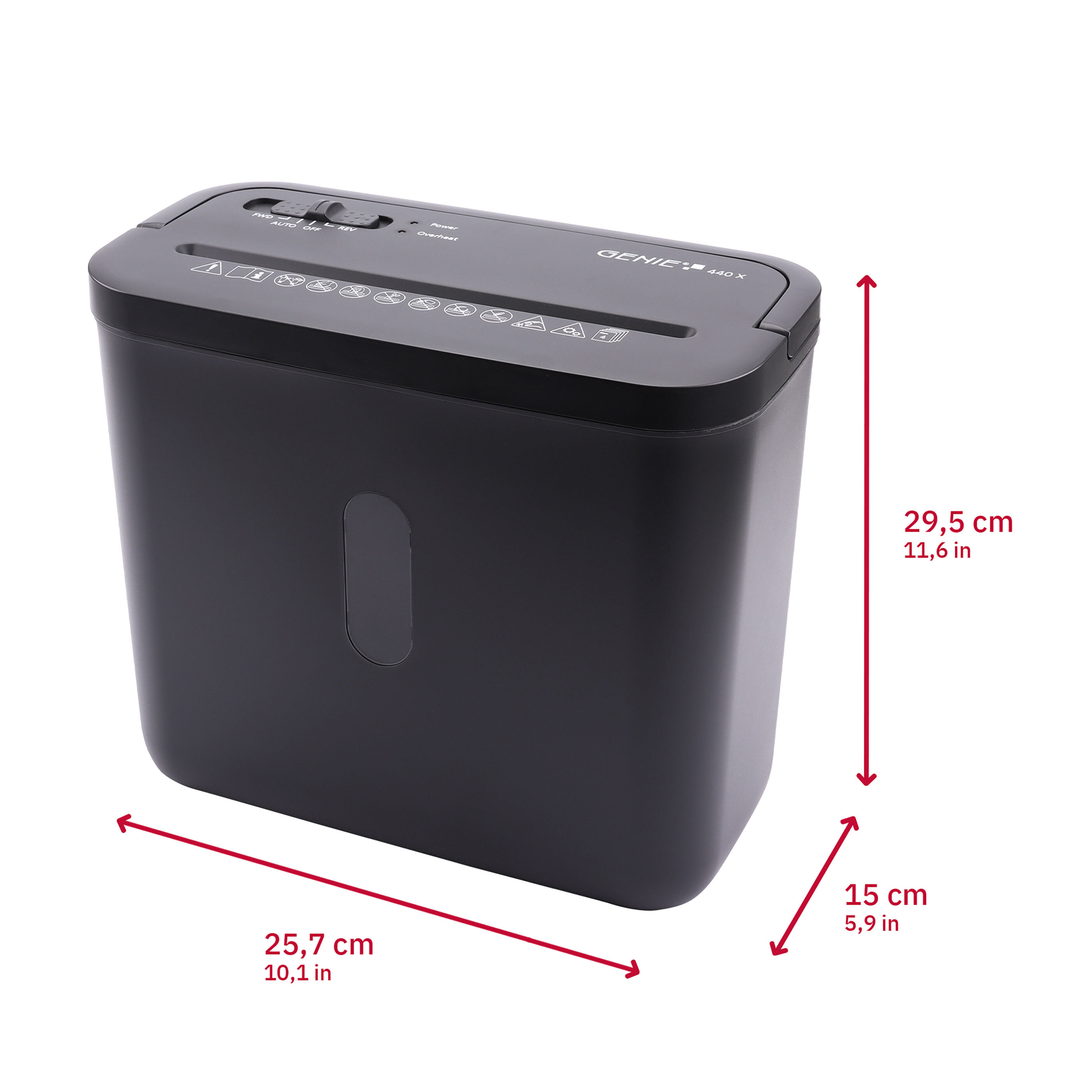 GENIE Aktenvernichter 440x ALDI