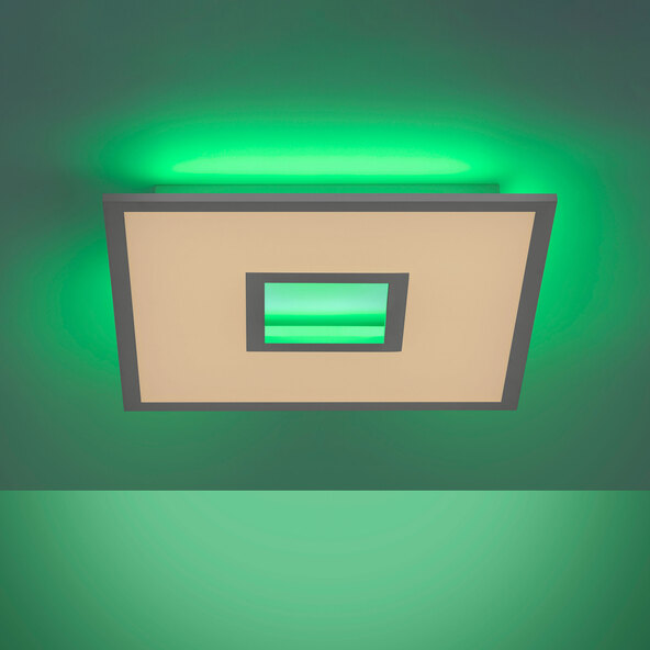 LED-Deckenleuchte RECESS, 45 x 45 cm