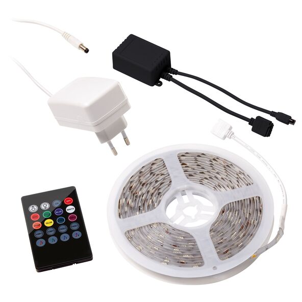 LED-Strip mit Musiksensor, 5 m, 2er Set