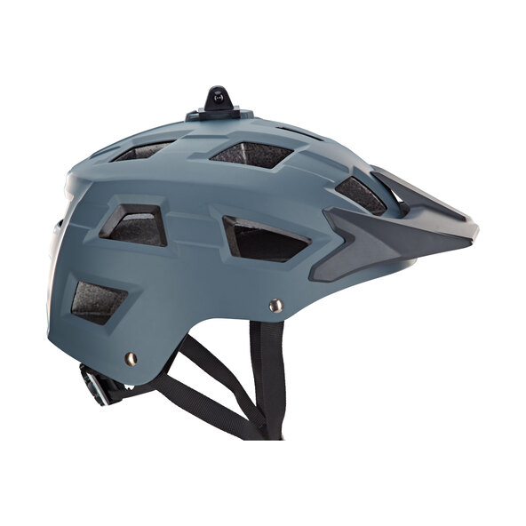 Fahrradhelm mit Halter für Action Cam grau 58-61 cm