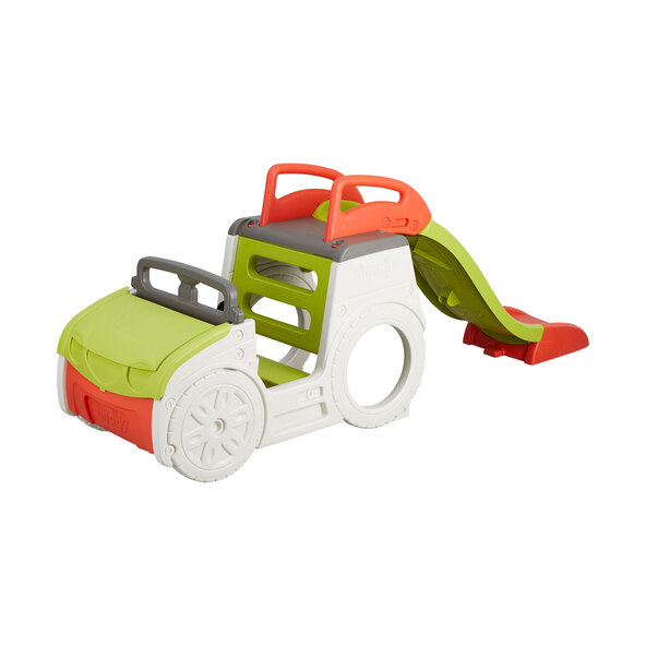 Abenteuer-Spielauto, inkl. Sandkasten und Rutsche