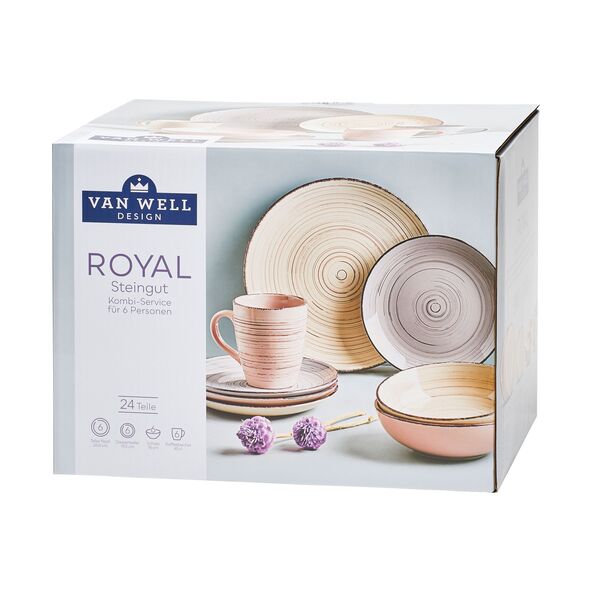Kombiservice Royal, 24-tlg.