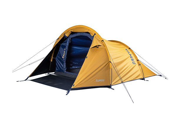3 Personen Trekking-Tunnelzelt Black Sky