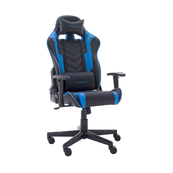 Gaming-Stuhl Chefsessel, schwarz-blau