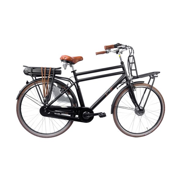 28" City-E-Bike Rosendaal 3 Gent, schwarz