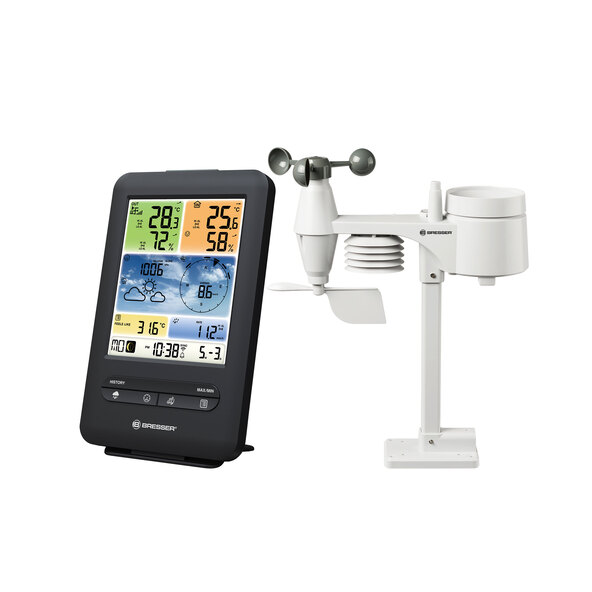 5-in-1 WLAN-Farb-Wettercenter, vertikal
