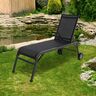 Gartenliege aus Aluminium