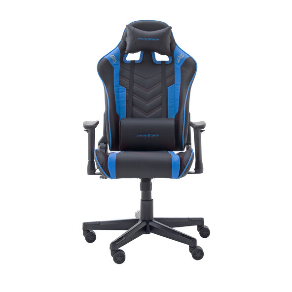 Gaming-Stuhl Chefsessel, schwarz-blau