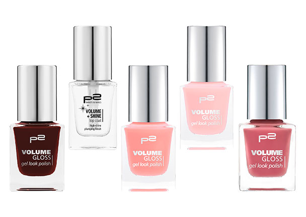 Nail Color & Top Coat, 5er Set