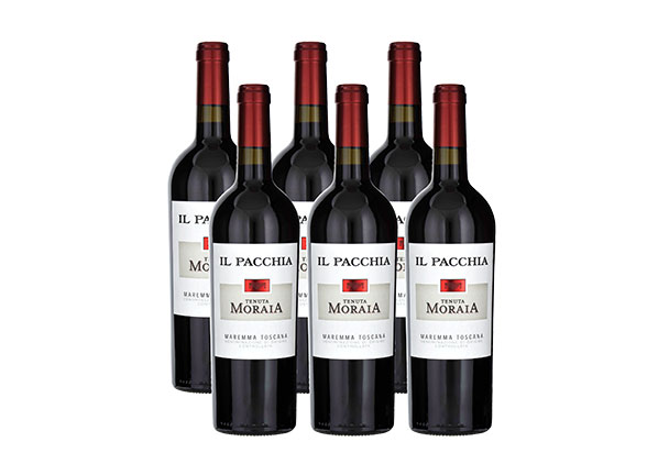 Bio Tenuta Moraia Il Pacchia, 6 Flaschen à 0,75 l