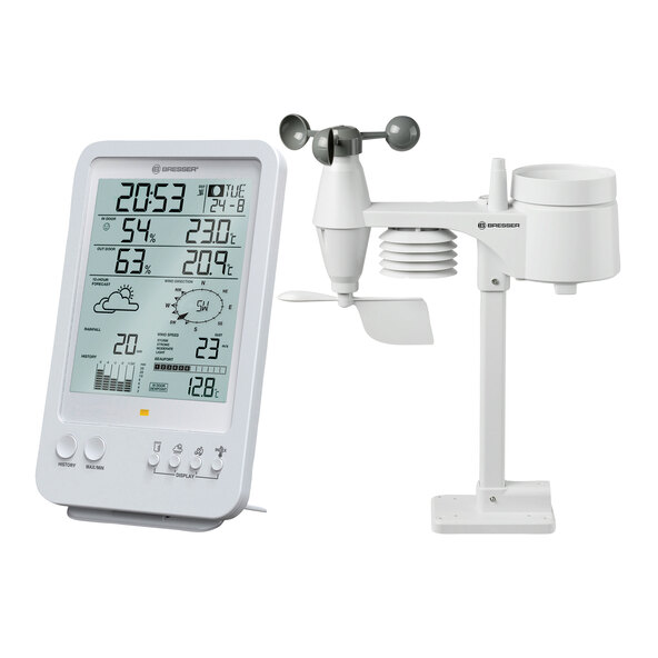 5-in-1-Wetter-Center, weiß