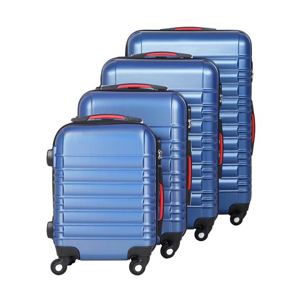 Hartschalenkoffer-Set Baseline, 4-tlg., 34-120 l, blau