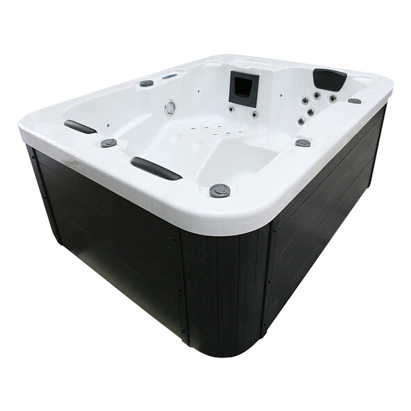 Outdoor-Whirlpool White Marble