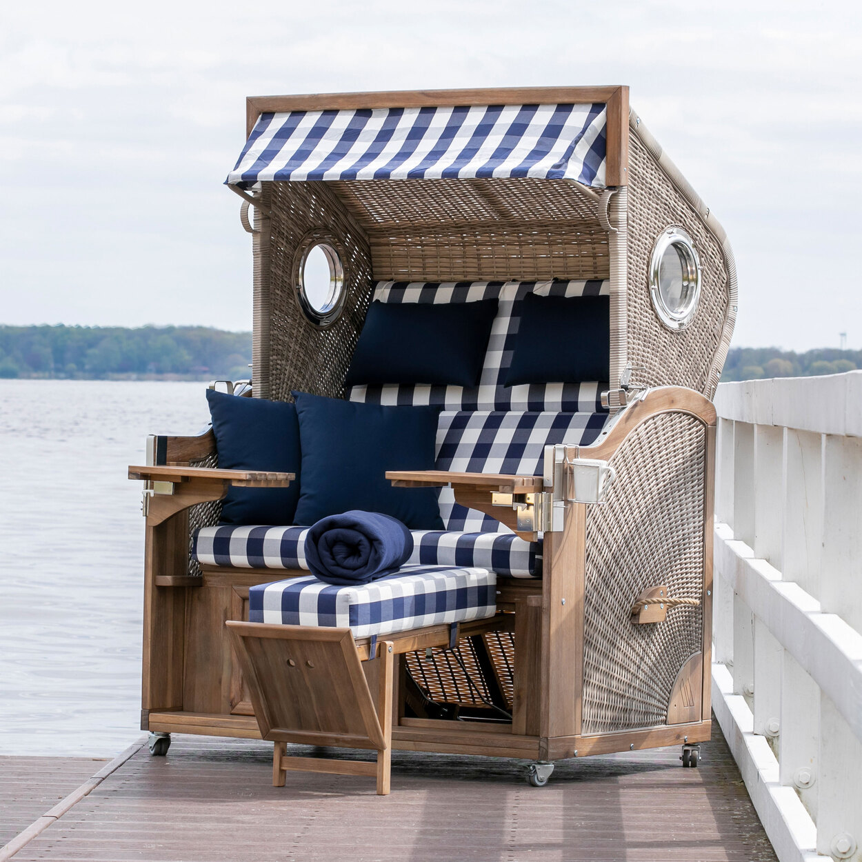 deVries StrandkorbSet Starnberg XL ALDI