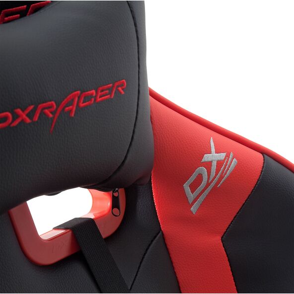 Gaming-Stuhl Chefsessel, schwarz-rot