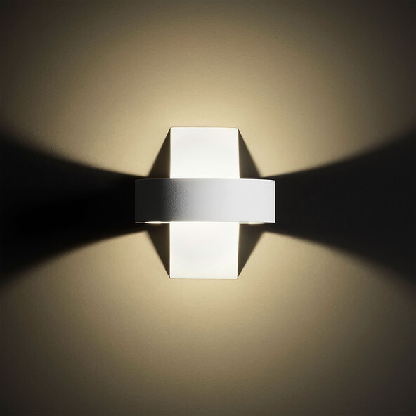 LED-Innenwandleuchte Yul, 7,5 W, 830 lm