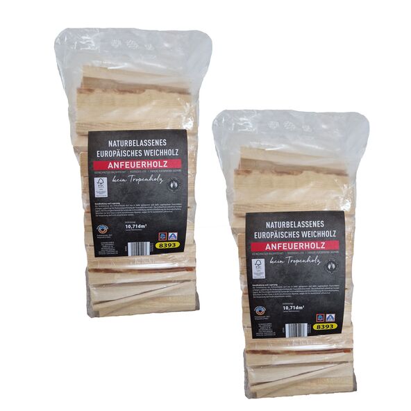 Anfeuerholz, 2er Set
