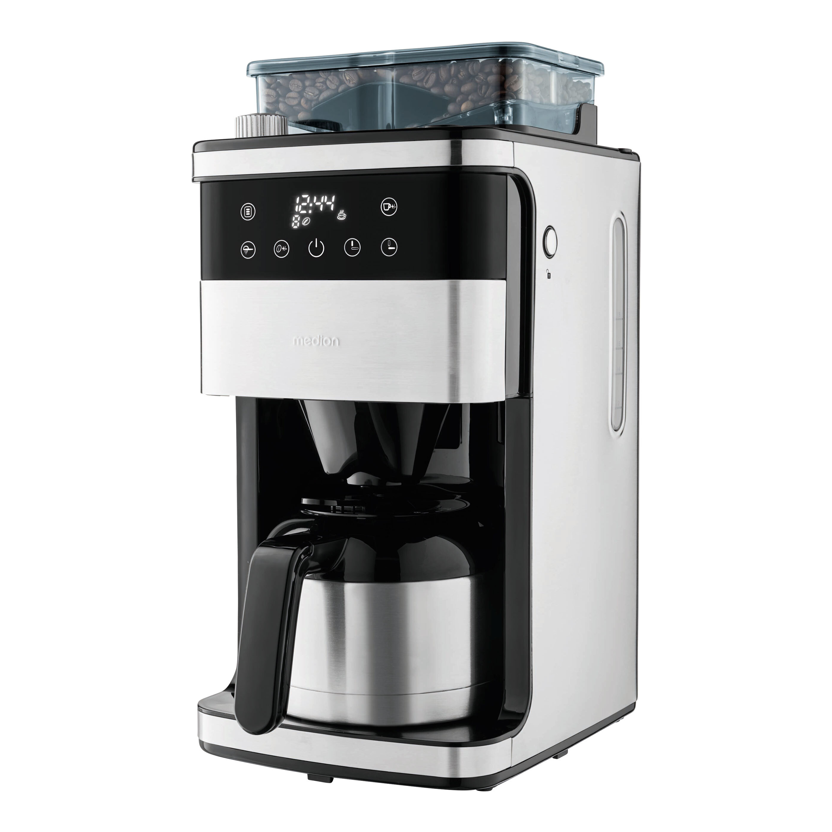 MEDION Kaffeemaschine mit Mahlwerk MD 19911 ALDI