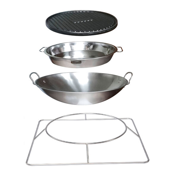 Meateor 4-in-1-Zubehör-Set für Ambiente-Feuertisch Cube