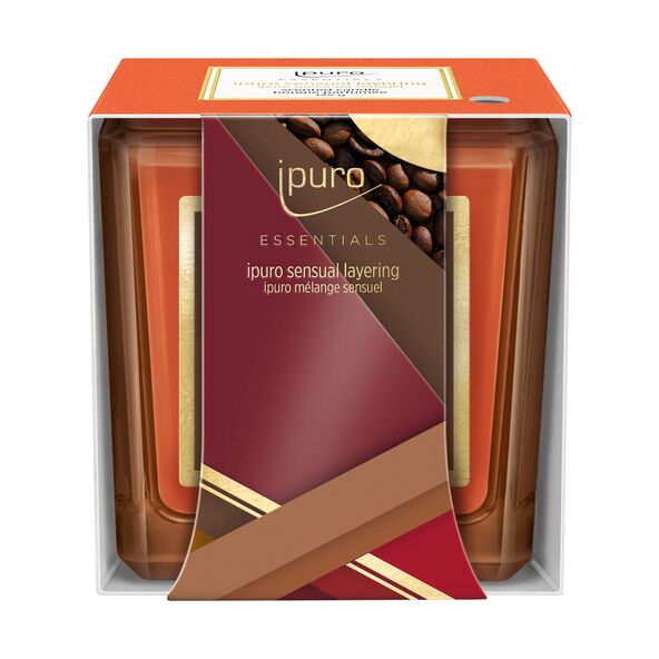 Duftkerze ESSENTIALS sensual layering, 6er Set
