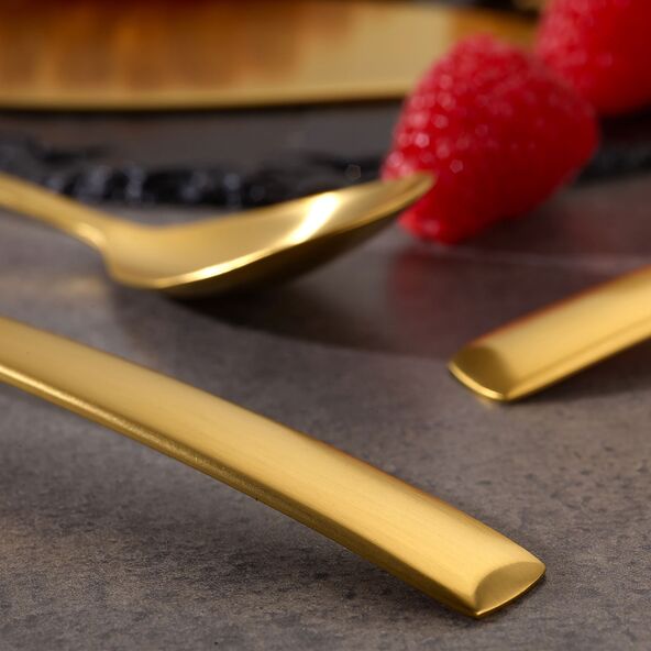 Tafelbesteck Avelino, 68-tlg., für bis zu 12 Personen, Gold-Edition
