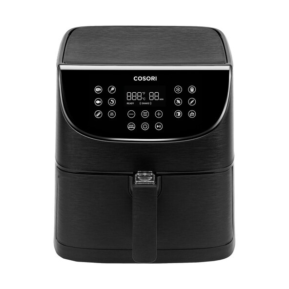 Premium Heißluftfritteuse, 5,5 l, 1701 W, schwarz