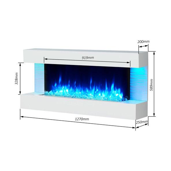 Elektro-Wandkamin Helia