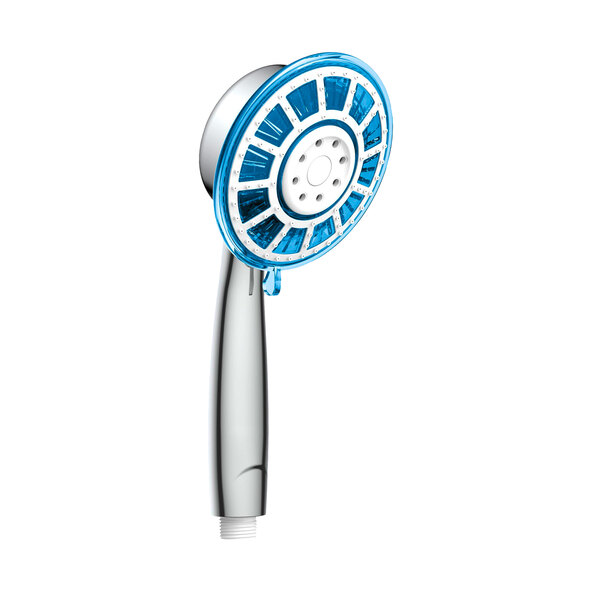 LED Handbrause YLLUMI, Chrom