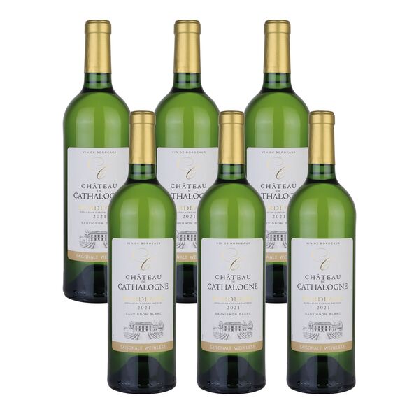 Château de Cathalogne Sauvignon Blanc, 6 Flaschen à 0,75 l