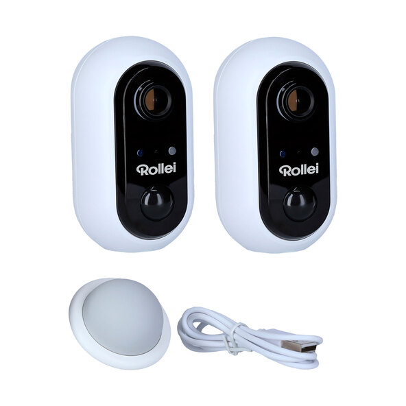 2 x Wireless Security Cam 1080 p