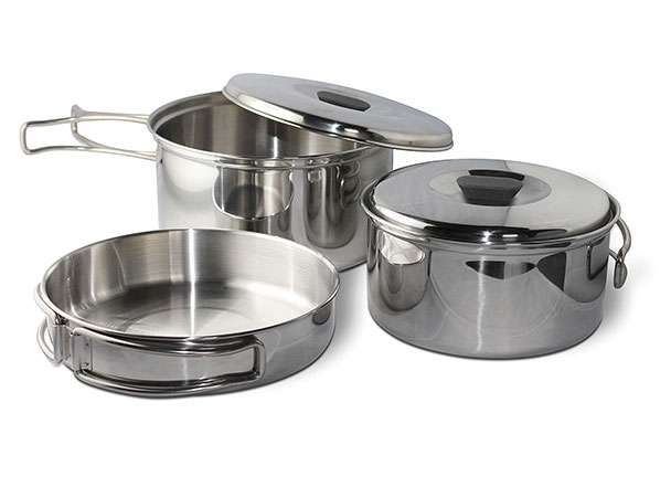 Kochtopf-Set Culina aus Edelstahl