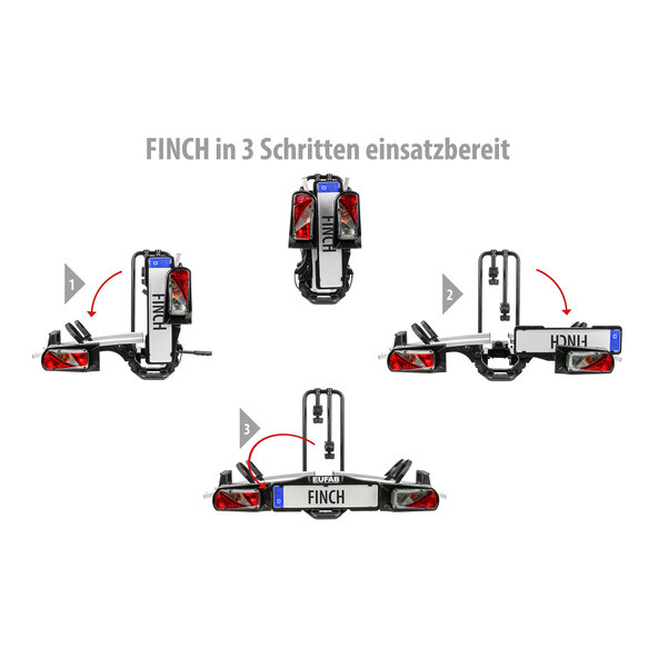 Fahrradträger FINCH für 2 Fahrräder