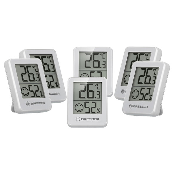 Thermo-/Hygrometer ClimaTemp, 6er Set