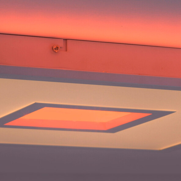 LED-Deckenleuchte RECESS, 45 x 45 cm