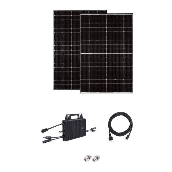 Balkonkraftwerk Dual Starter-Set, 2x 415 W 