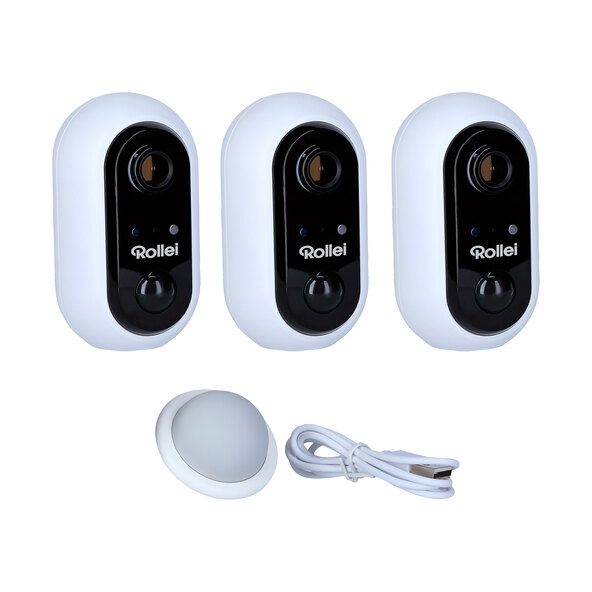 3 x Wireless Security Cam 1080 p