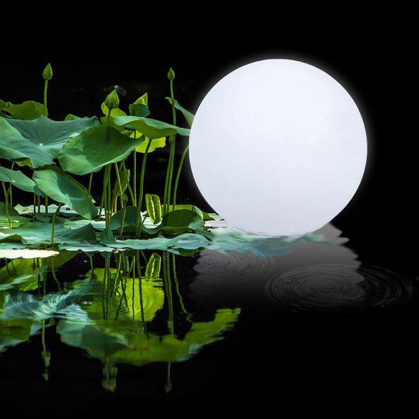 Solar-LED-Gartenleuchte Kugel LK13-3, Ø 30 cm