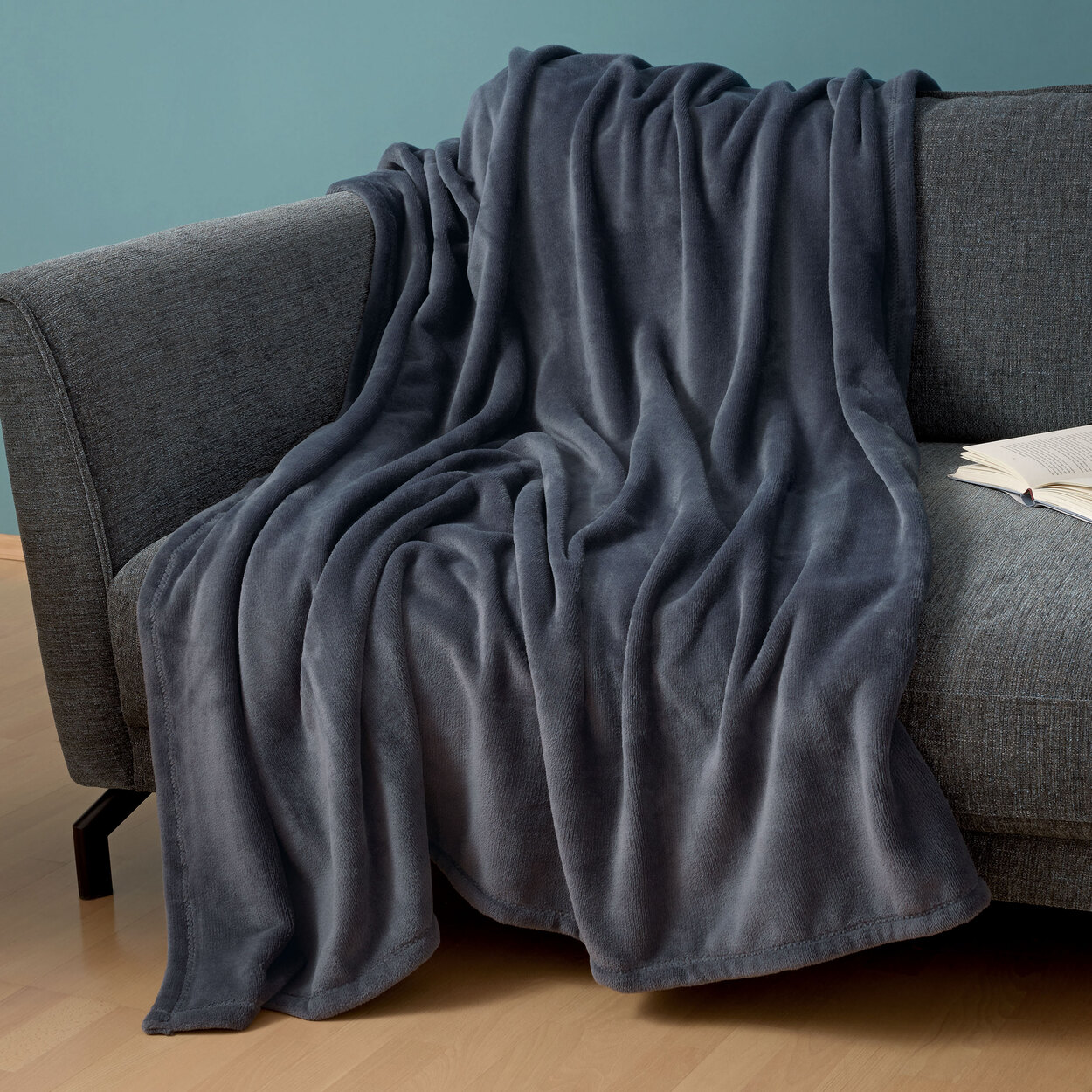Gözze Fleece Kuscheldecke 150 x 200 cm ALDI