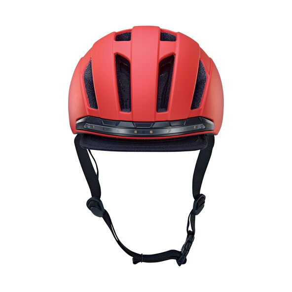 Fahrradhelm ECO Urban, rot, 52-58 cm