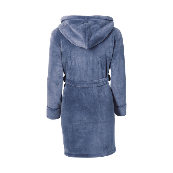 Bademantel, blue, L