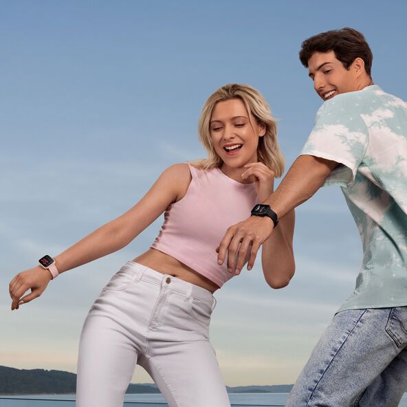 Smartwatch Bip 3, schwarz