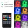 LED-Strip mit Musiksensor, 5 m, 2er Set