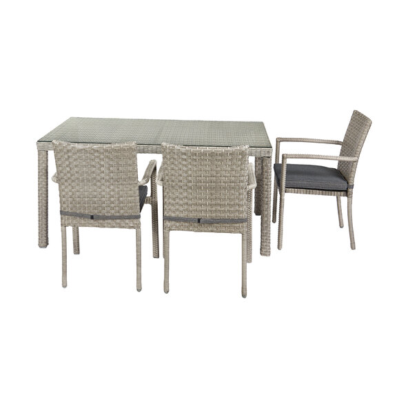 Rattan-Sitzgruppe, rechts