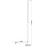 LED-Stehlampe ST27-1